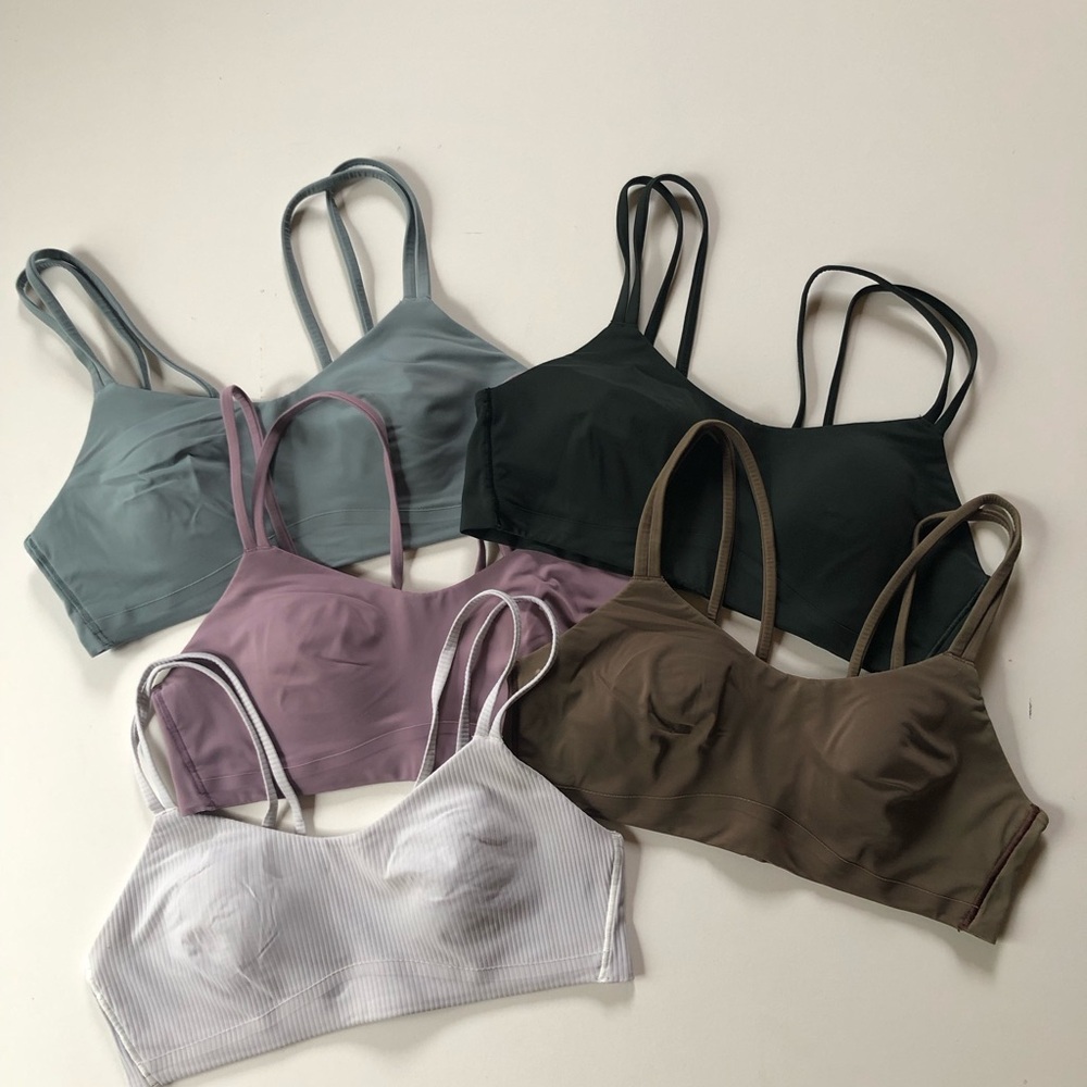 Everyday Wireless Bralette - Black, Dusty Blue, Mauve, Olive, Lilac